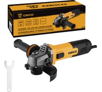 Углошлифовальная машина DEKO ZKAG850-125, 125мм, 850 Вт, c антивибрационной рукояткой 084-1018