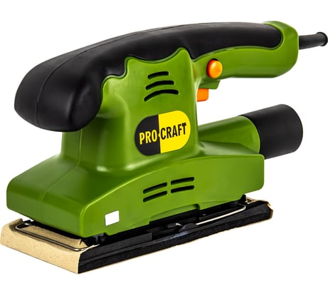 Плоскошлифовальная сетевая машина PROCRAFT industrial виброшлифмашина, 187x90мм, 10000об/мин, 450Вт PV450