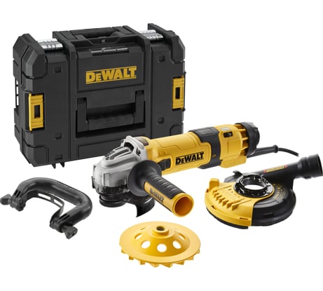 Угловая шлифмашина DEWALT DWE4257KT-QS