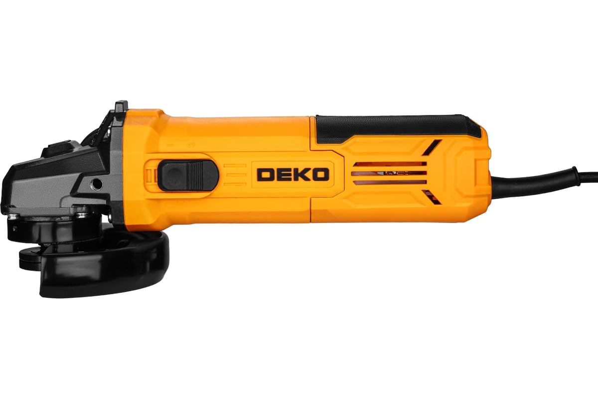 Углошлифовальная машина DEKO DKAG1200, 125мм, 1200 Вт, с ...