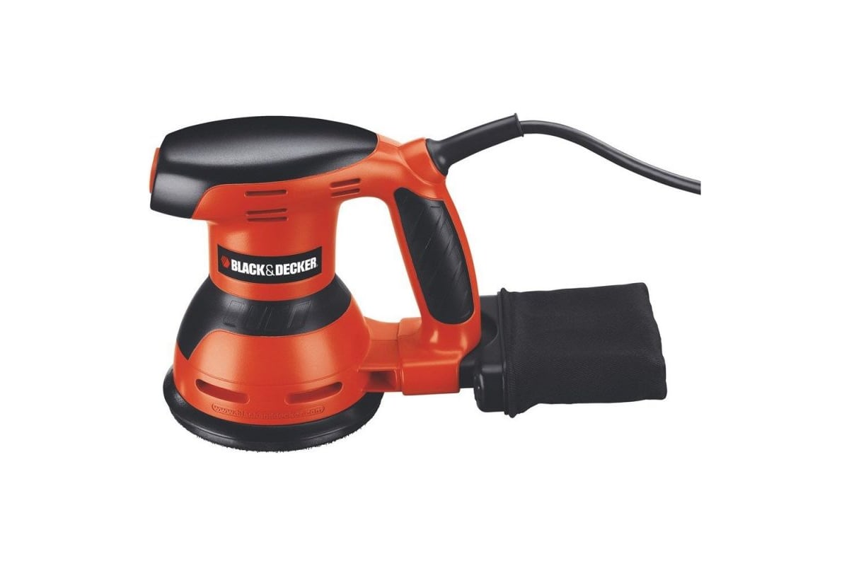 Эксцентриковая шлифовальная машинка Black+DECKER KA 198