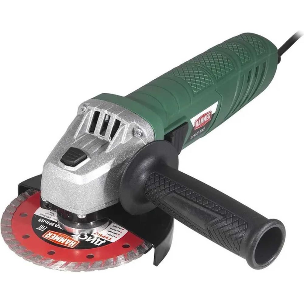 УШМ Hammer USM710D 710 Вт, 12000 об/мин, 125 мм 501520 - выгодная цена ...