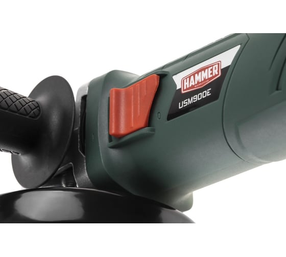 Угловая шлифовальная машина Hammer USM900E 950 Вт, 3000-12000 об/мин 125 мм 501522