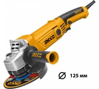 Угловая шлифовальная машина INGCO AG10108-5
