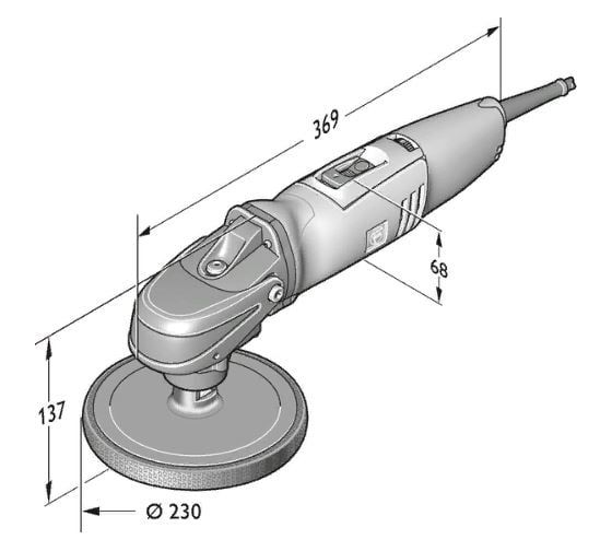 Шлифовально-полировальная машина Fein WPO 14-25 E 72214900230
