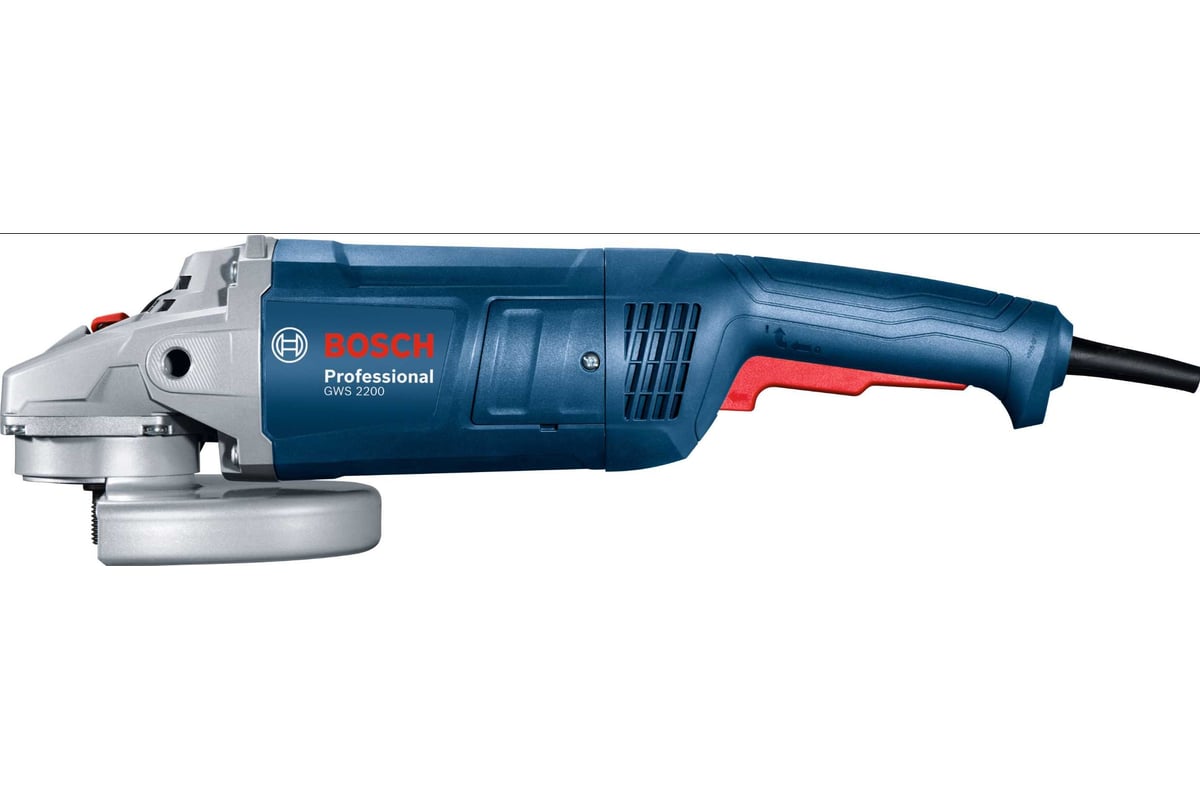 Углошлифовальная машина Bosch GWS 2200 диаметр диска 180мм 06018C00R0