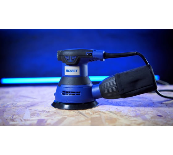 Эксцентриковая шлифмашина BOJET 350 Вт, 125 мм ESD-350