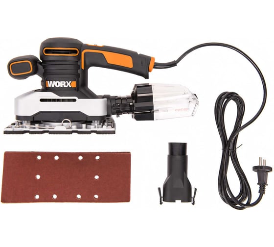 Электрическая виброшлифмашина WORX 270 Вт WX642.1