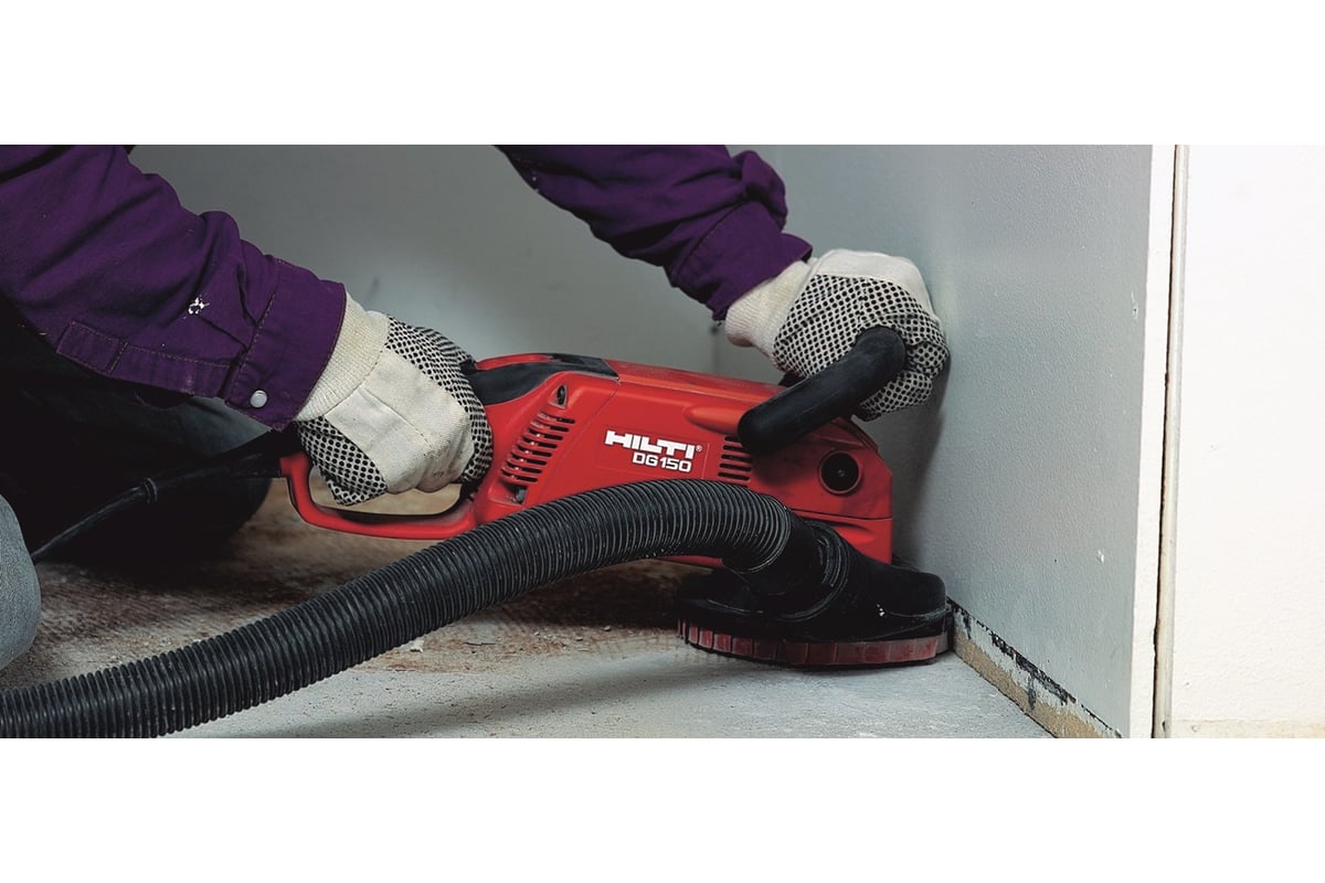 Hilti dg deals 150 concrete grinder