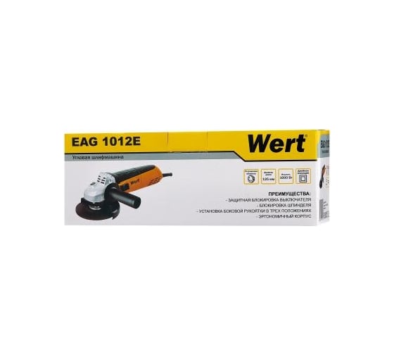 Угловая шлифмашина WERT EAG 1012E