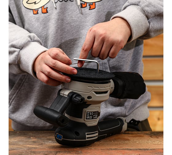 Шлифмашина эксцентриковая сетевая DEKO DKG600, 600 Вт, 125/150 мм 084-1059