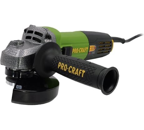 Углошлифовальная машина PROCRAFT 850Вт, 125 мм, 12000 об/мин PW1050