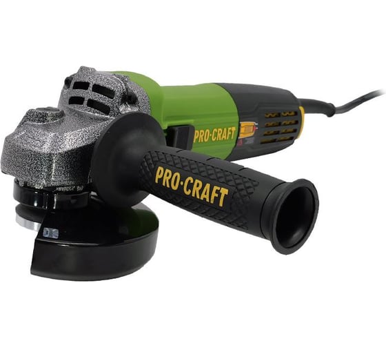 Углошлифовальная машина PROCRAFT 850Вт, 125 мм, 12000 об/мин PW1050 1
