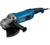 Двуручная углошлифмашина BULL WS 2303 в коробке, 2200 Вт, 230 мм, 6600 об/мин, пылезащ., 4 м кабель 1333621