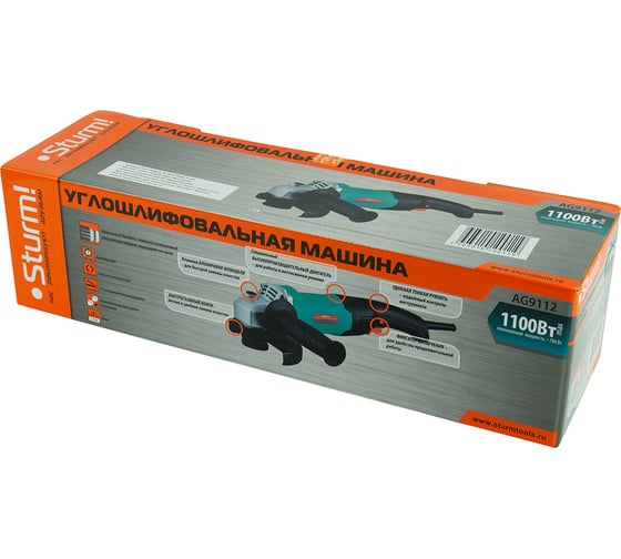 Углошлифовальная машина Sturm AG9112