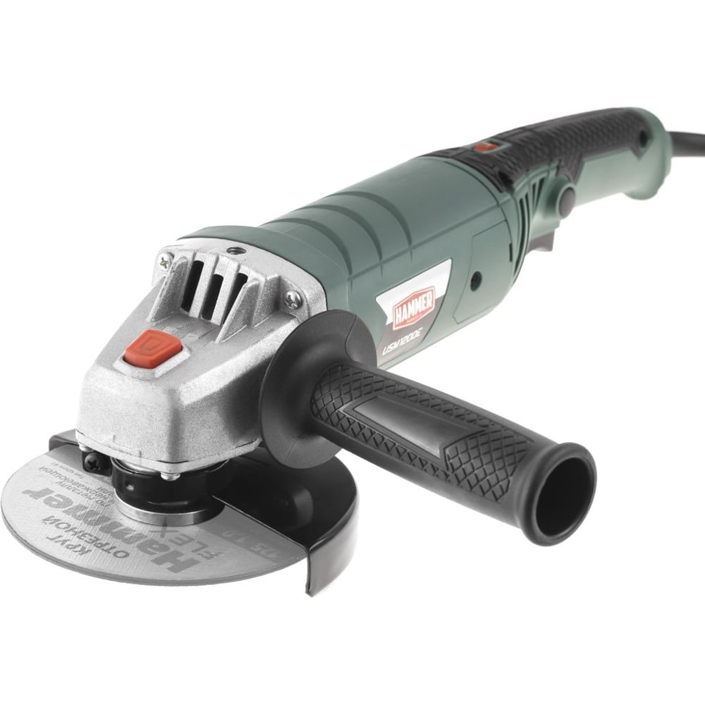 Угловая шлифмашина Hammer Flex 1200 Вт, 3000-11000 об/мин, 125 мм ...