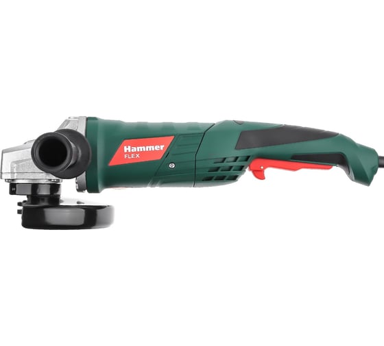 Угловая шлифмашина Hammer Flex 1650 Вт, 8000 об/мин, 180 мм USM1650D