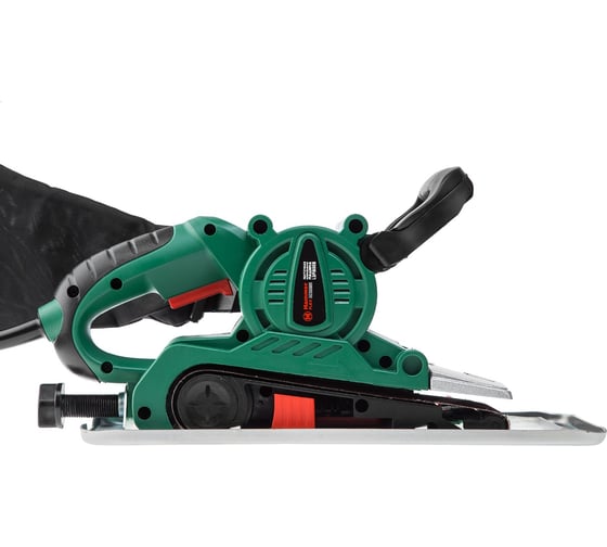 Ленточная шлифовальная машинка Hammer Flex 800Вт 120-290м/мин лента 75x457мм рамка, струбцины 2шт LSM800B 158564