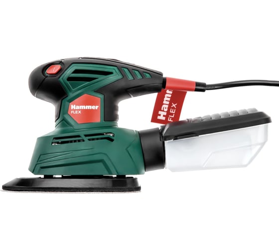 Дельташлифовальная машинка Hammer Flex 135 Вт, 14000 об/мин, 140/140/80 мм DSM135