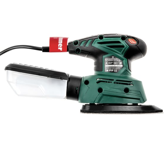 Дельташлифовальная машинка Hammer Flex 135 Вт, 14000 об/мин, 140/140/80 мм DSM135