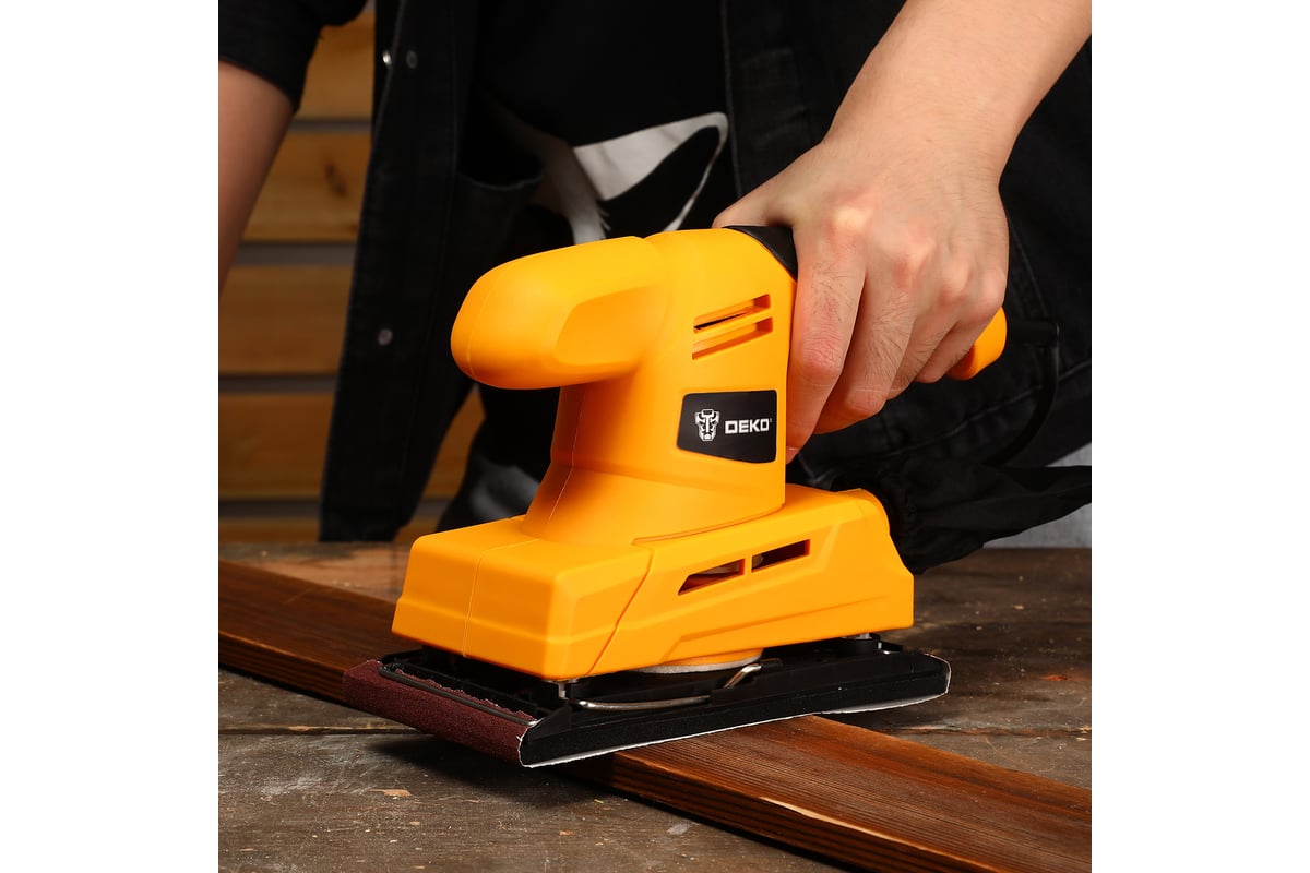 Вибрационная шлифмашина DEKO DKS300 063-4198 - выгодная цена, отзывы ...