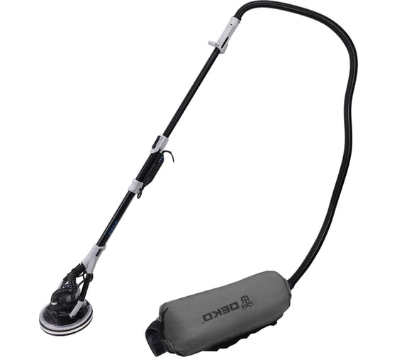 Шлифмашина для стен и потолков бесщёточная DEKO DKWS1400 PRO в сумке, 225мм, 1400 Вт 085-1062