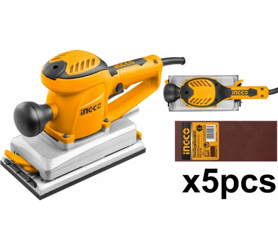 Вибрационная шлифовальная машина INGCO INDUSTRIAL FS35028