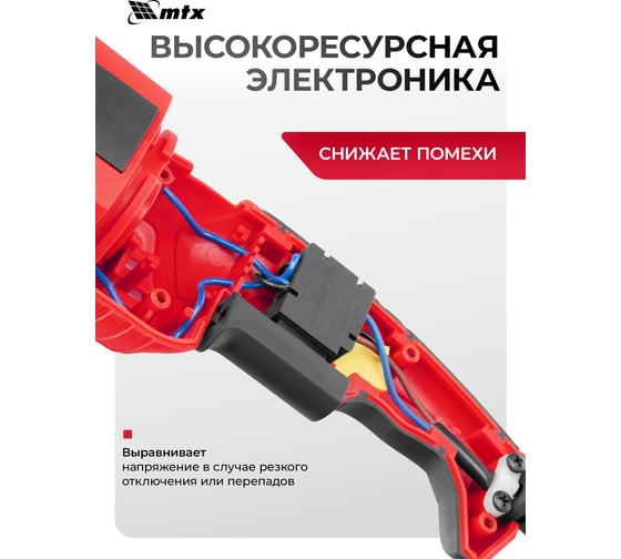 Машина шлифовальная угловая MTX MAG125-1200, 1200 Вт, 125 мм, 12000 об/мин 26982