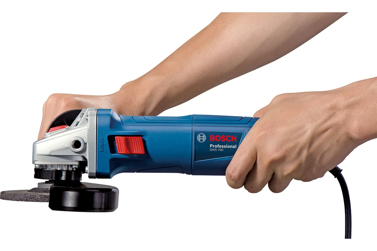 Сетевая углошлифовальная машина BOSCH GWS 700 06013A30R0 - выгодная ...