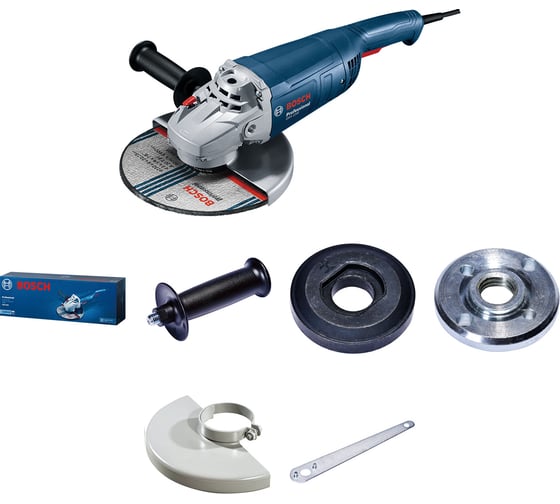 Сетевая углошлифовальная машина BOSCH GWS 2200-230 RSP 06018C1320