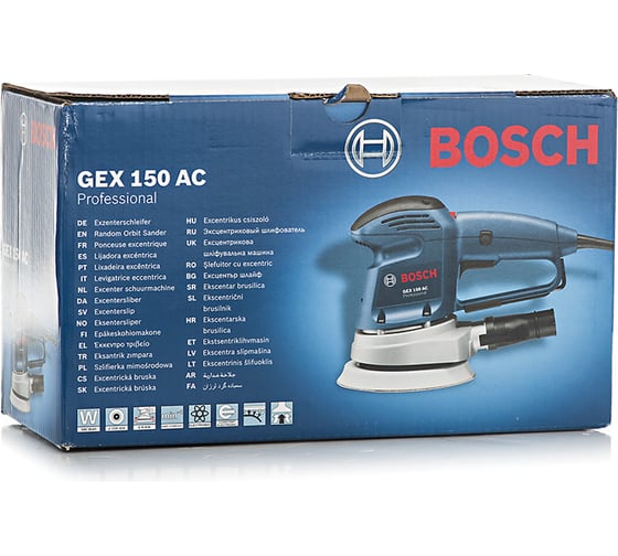 Эксцентриковая шлифмашина Bosch GEX 150 AC 0.601.372.768