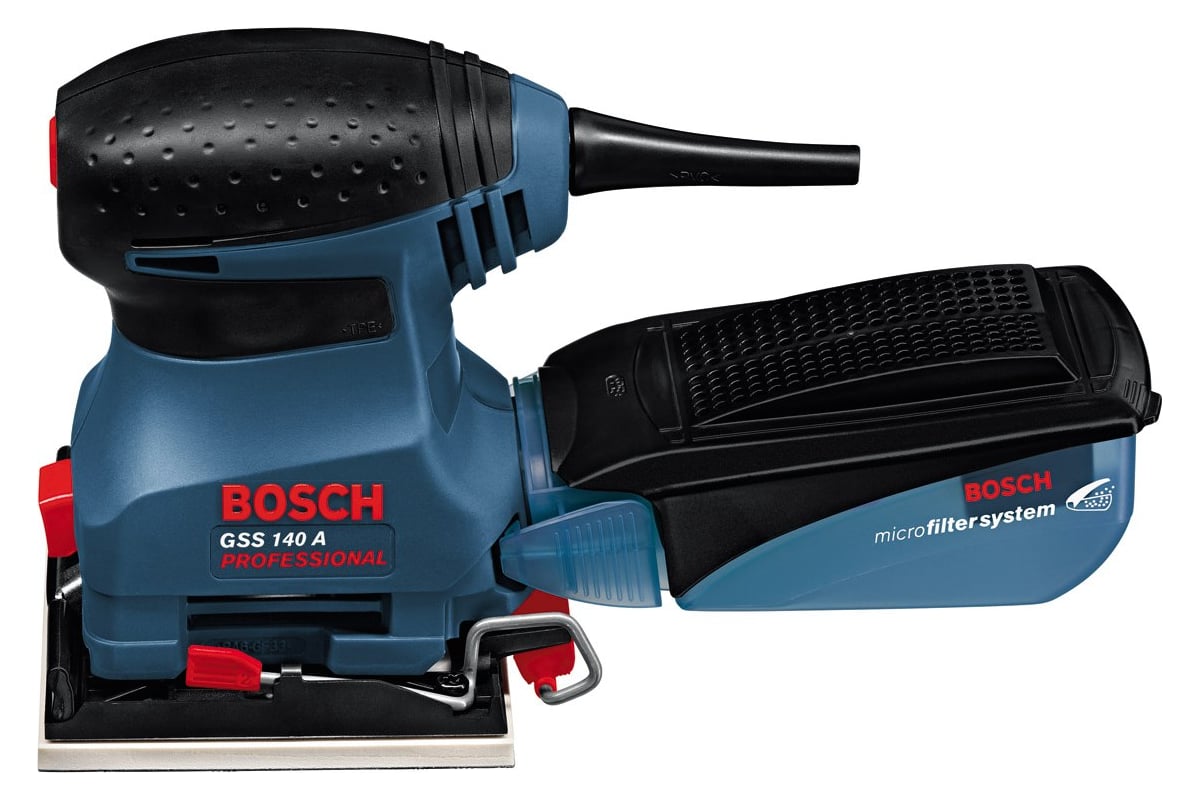 Вибрационная шлифмашина Bosch GSS 140 A 0.601.297.085 - выгодная цена,  отзывы, характеристики, фото - купить в Москве и РФ