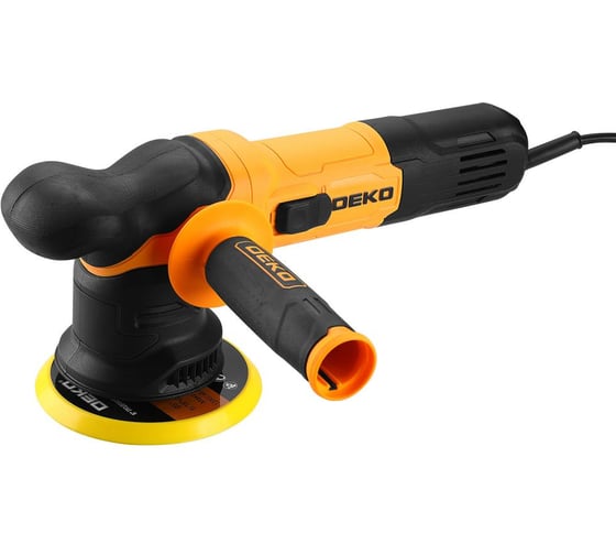 Шлифмашина полировальная орбитальная DEKO сетевая DK1150P, 125 мм, 1150 Вт 086-1008