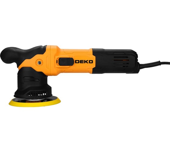 Шлифмашина полировальная орбитальная DEKO сетевая DK1150P, 125 мм, 1150 Вт 086-1008