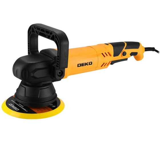 Шлифмашина полировальная орбитальная DEKO сетевая P1200DK, 150 мм, 1200 Вт 081-1032