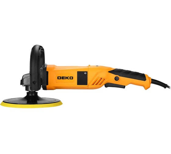 Шлифмашина полировальная DEKO сетевая DKP1400-180, 180 мм, 1400 Вт 083-1049