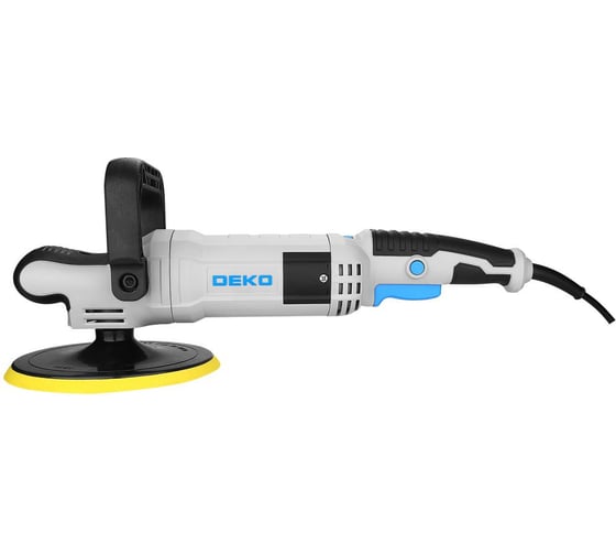 Шлифмашина полировальная DEKO сетевая P-1300W PRO, 180 мм, 1300 Вт 084-1099