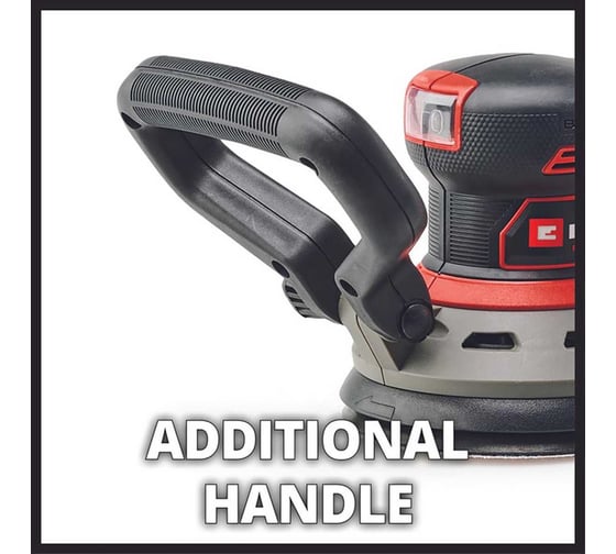 Шлифмашина эксцентриковая Einhell PXC TP-RS 18/32 Li BL, 18В, 125мм, 3.2мм, без АКК и ЗУ 4462020