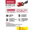 Ленточная шлифмашина WORTEX SB 7609-1 AE 900 Вт, лента 76x533 мм, крепление к столу 1335708 2