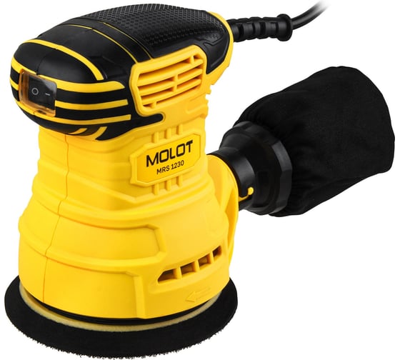 Эксцентриковая шлифмашина MOLOT MRS 1230 в коробке 1335778