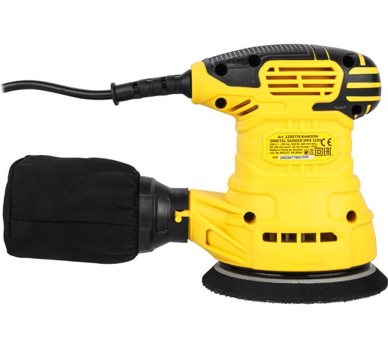 Эксцентриковая шлифмашина MOLOT MRS 1230 в коробке 1335778