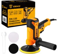 Шлифмашина полировальная сетевая DEKO PDK-1100, 125мм, 1100 Вт 085-1063