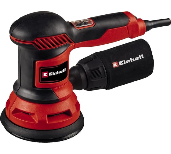 Шлифмашина эксцентриковая Einhell TC-RS 425 E, 425вт, 125мм, 12-26тыс/мин, 2.5мм 4462005