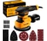 Эксцентриковая машина DEKO DKS400W, (3 в 1) со сменными подошвами, 400Вт 085-1058 1