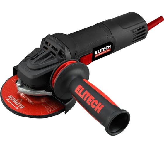 Шлифмашина угловая Elitech AG 1012(E2213.047.01) HD 205366 1