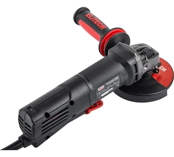 Шлифмашина угловая Elitech AG 1212E(E2213.049.01) HD 205372