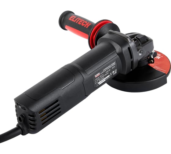 Шлифмашина угловая Elitech AG 1412E(E2213.050.01) HD 205375