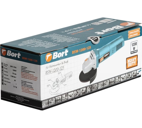 Угловая шлифовальная машина BORT BWS-1200-125 91275363