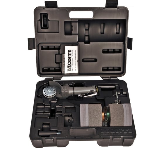 Пневматическая зачистная машинка MONTI MBX Metal Blaster Pneumatic Standard Duty SP-200-BMC