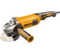 Угловая шлифовальная машина INGCO INDUSTRIAL 125мм, 1500Вт AG150028